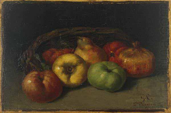 with Apples, Gustave Courbet